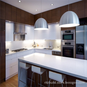Beautiful Design MDF Board MFC Material Kitchen Cabinet House Kitchen